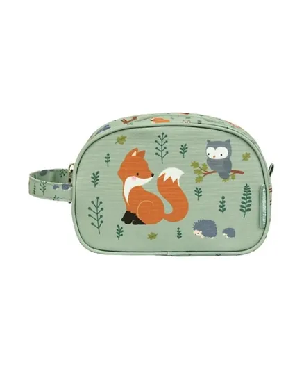 A Little Lovely Company Toiletry Bag - Forest friends