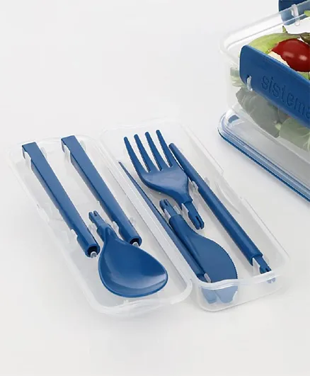 Sistema Cutlery To Go - Blue
