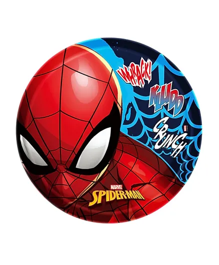 Spider Man Melamine Plate - Red & Blue