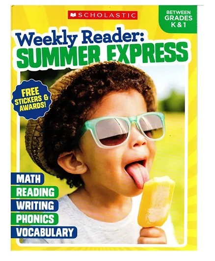 Weekly Reader: Summer Express: كتاب Between Grades KG & 1 - عدد الصفحات 144 صفحة