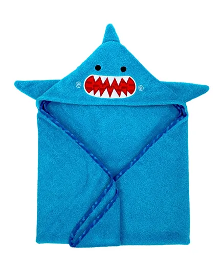 زوكتشيني - منشفة للأطفال بغطاء للرأس - شيرمان القرش