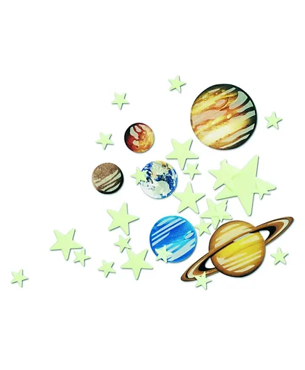 4M Glow Planets & Nova Star In Box - Multicolour