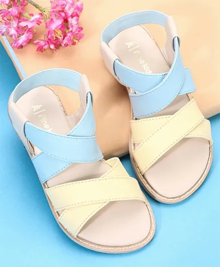 Pine Kids Sandals - Yellow Sky Blue