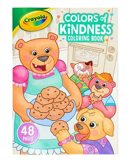 Crayola Colors of Kindness Colouring Book White - 48 Pages
