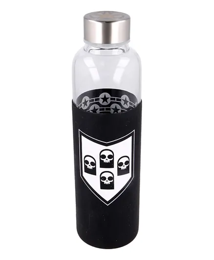 Stor Call of Duty Glass Bottle With Silicone Cover - 585mL