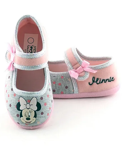 Disney Minnie Pumps - Grey & Pink