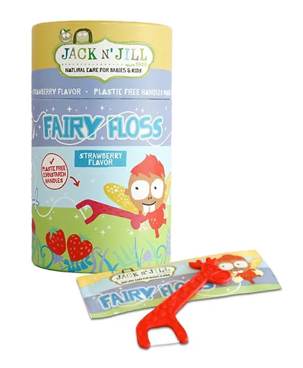 Jack N' Jill Biodegradable Floss Picks - 30 Pieces