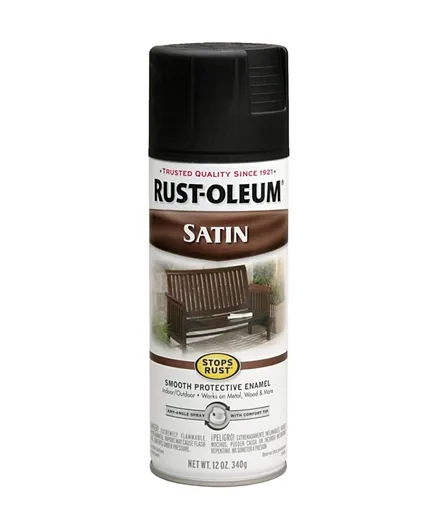 RustOleum Stops Rust - Satin Black