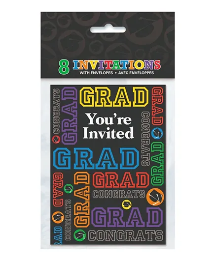Unique Grad Party Invitation Cards