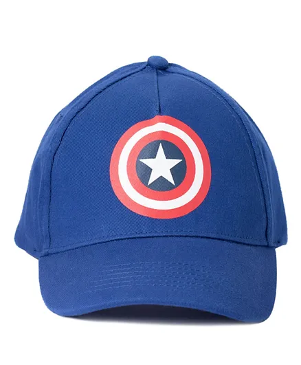 Marvel Captain America Snapback Summer Cap - Blue