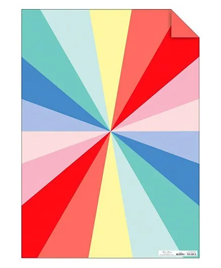 Meri Meri  Wheel Gift Wrap Sheets - Multicolour