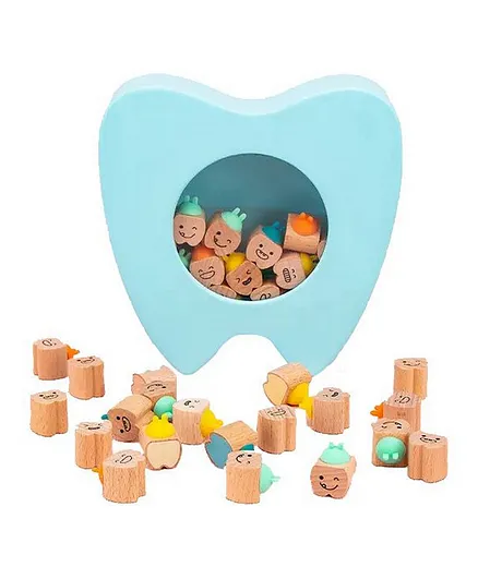 Woody Buddy Teeth Fairy Keepsakes - Blue