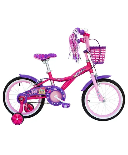 سبارتان - دراجة باربي القيمة الوردية  - 16 إنش