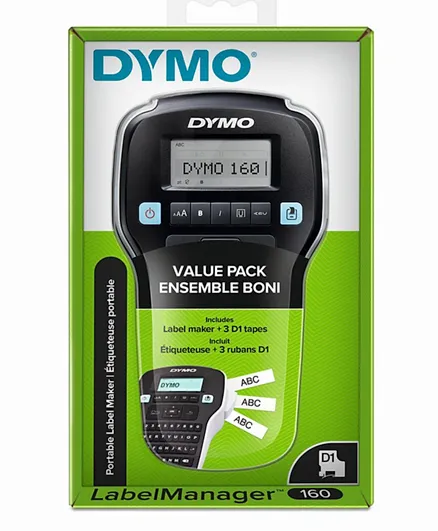 DYMO Label Manager 160 Handheld Label Maker - Multicolor