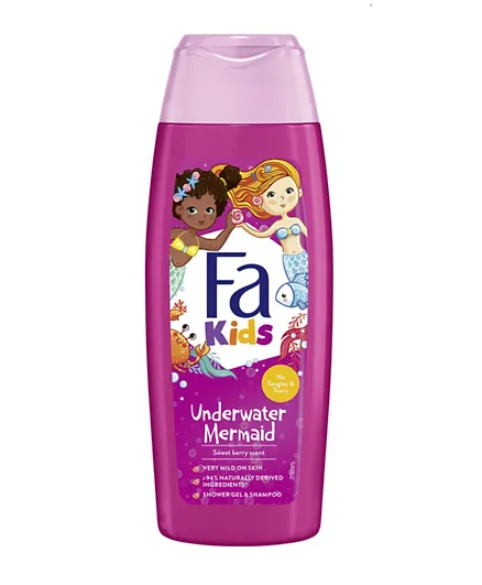 FA Shower Gel & Shampoo Kids Mermaid Pink - 250 mL