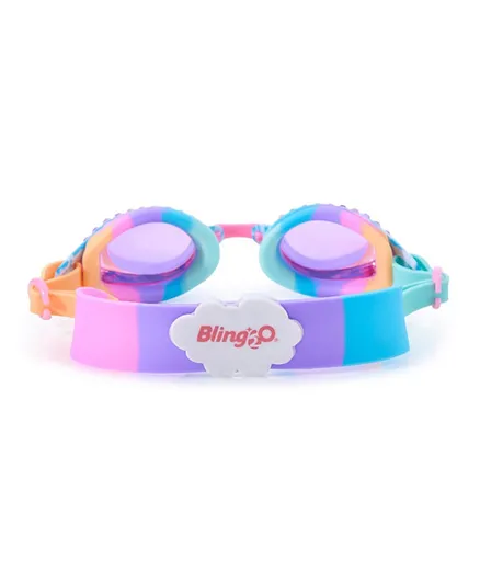 Bling2oCloud Blue Swim Goggles