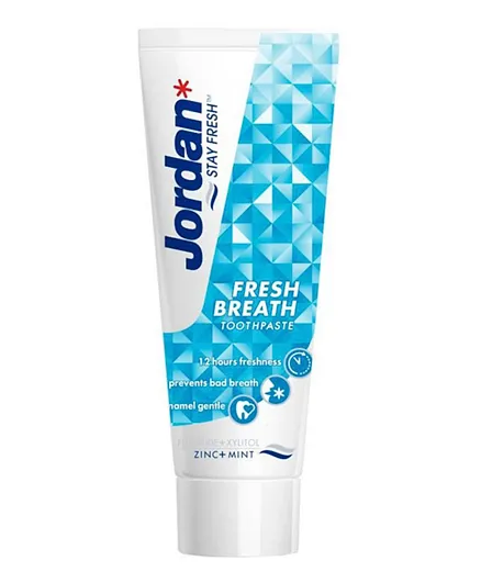 Jordan Fresh Breath Toothpaste - 75ml