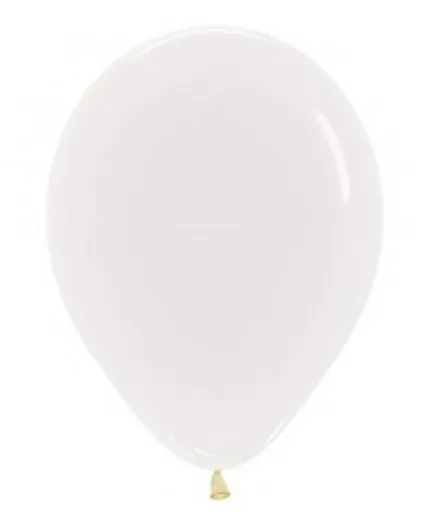 Sempertex Round Latex Balloons Crystal - 50 Pieces