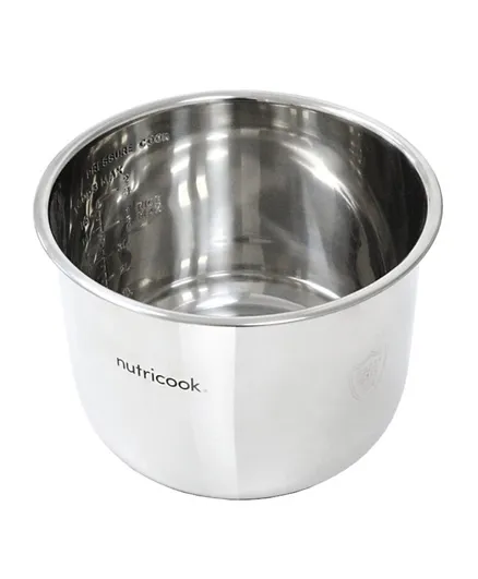 Nutricook  Stainless Steel Inner Cooking Pot for Nutricook Smart Pot Prime - 8 Litres
