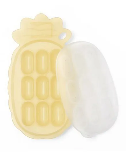 Haakaa Pineapple Silicone Nibble Tray - Banana