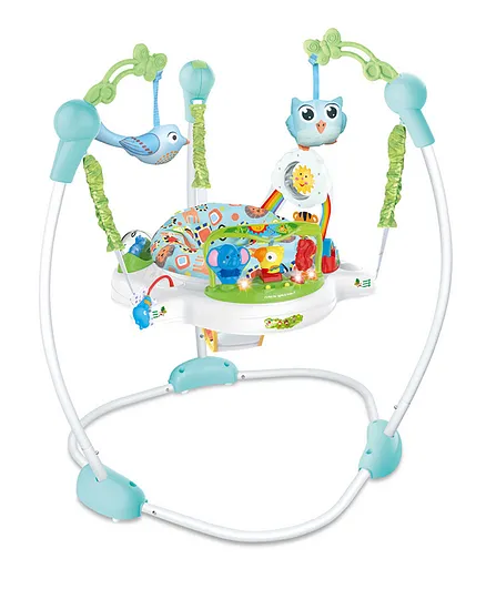 Little Angel Baby Musical Friends Jumperoo - Blue