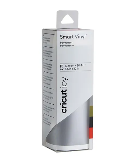 Cricut Joy Smart Vinyl Sampler Permanent - 5 Sheet