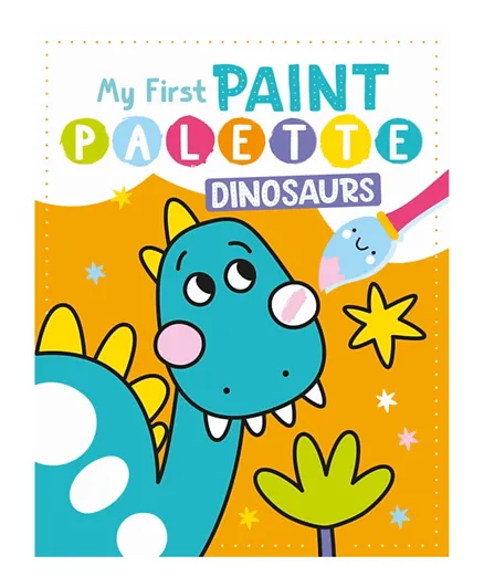 My First Paint Palette Dinosaurs - English