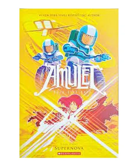 Scholastic Amulet Supernova Comic Book - 208 Pages, English, Ages 5+, Vocabulary & Reading Skills Enhancer