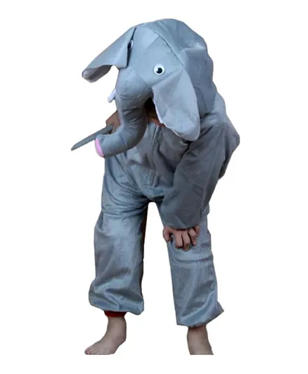 Brain Giggles Elephant Animal Costume - Grey