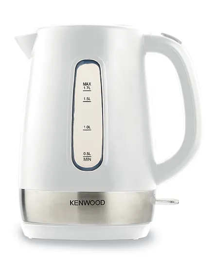 KENWOOD Cordless Electric Kettle 1.7L 2200W ZJP01.A0WH - White & Silver