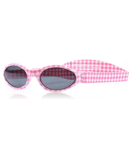 Banz Adventure Kidz Sunglasses - Pink Check