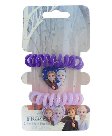 Disney Frozen 2 Hair Elastics Multicolour - Pack of 2