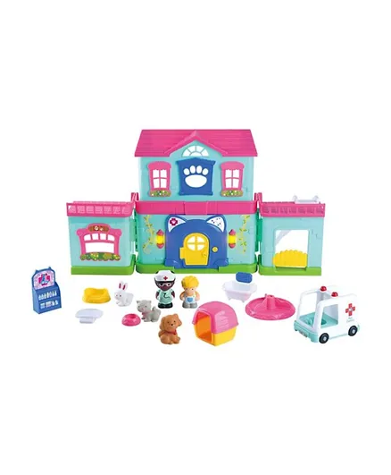 Playgo Animal Complex Clinic Set - 16 Pieces