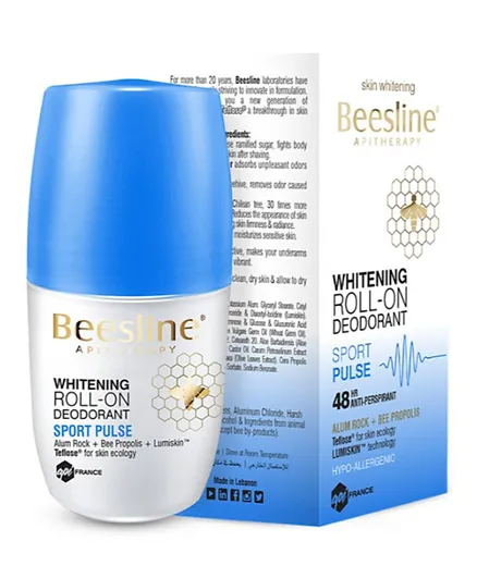 Beesline Whitening Roll On Deodorant Sport Pulse - 50ml