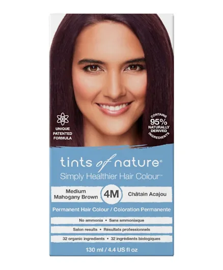 Tints Of Nature Permanent Hair Color - 4M Medium Mahogany Brown