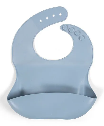 Filibabba Silicone Bib - Powder Blue