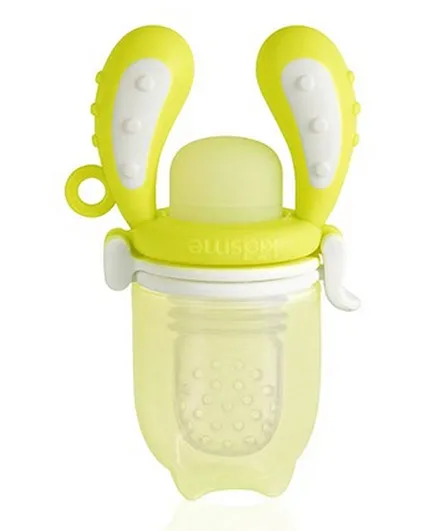 Kidsme - Silicone Food Feeder Max for baby - 6 months+ (Size: L) - Butter