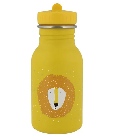 Trixie Mr Lion Stainless Steel Water Bottle Yellow - 350mL