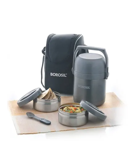 Borosil Hot N Fresh Lunch Box - 2 Layer