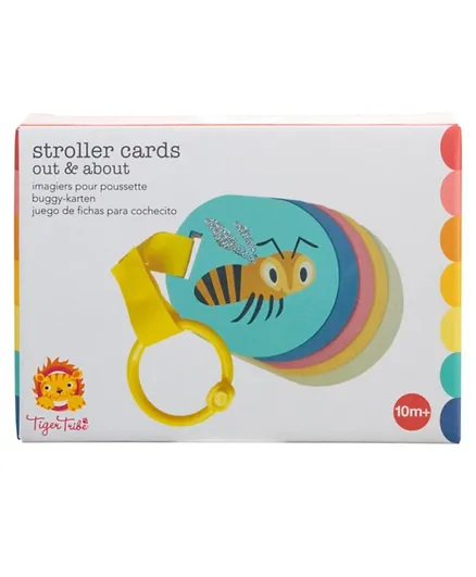 Tiger Tribe Stroller Cards - Multicolor