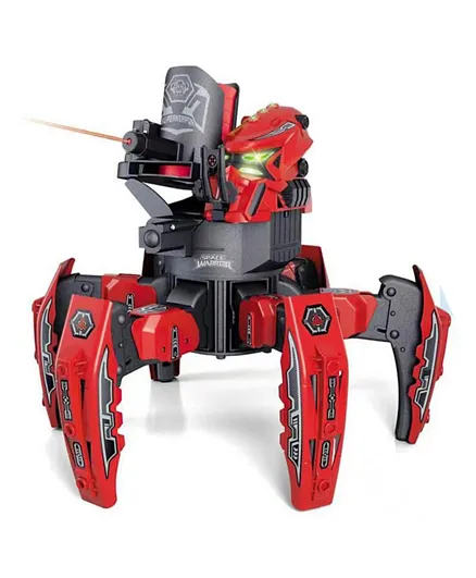 Keye Toys Rechargeable Warrior RC Robot with Discs and Laser Sight - Assorted