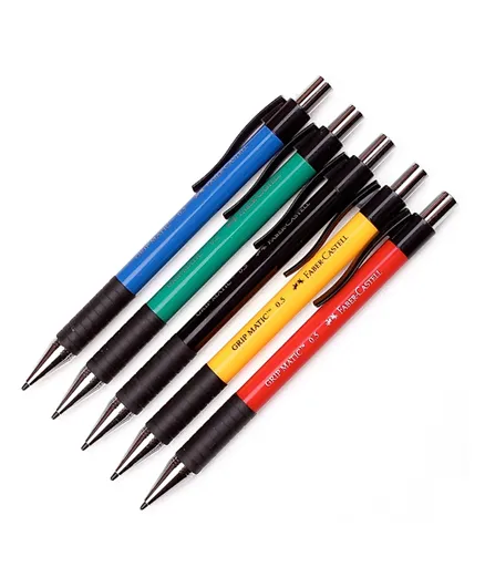 Faber Castell Gripmatic 0.5 mm Lead Pencils - Assorted
