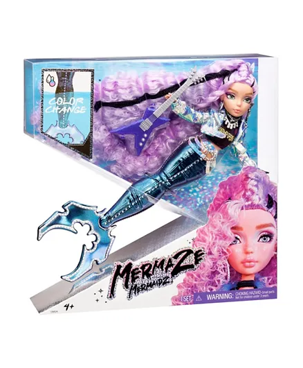 Mermaze Mermaidz Color Change S1 Riviera Mermaid Fashion Doll With Designer Outfit & Accessories - 34.29cm