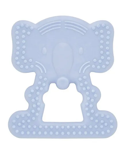 قفازات التسنين للأطفال بيبيجم بتصميم الفيل - أزرق