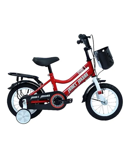 MYTS JNJ Kids Bicycle With Basket - Red