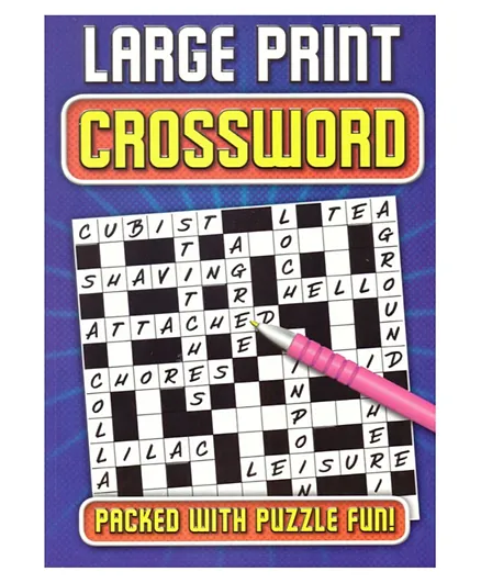 Brown and Watson Large Print Crossword - 30 Pages
