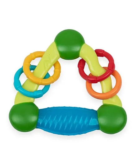 Babe Teething Rattle for Baby - Green