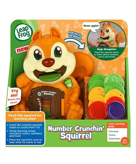 Leapfrog Number Crunchin Squirrel - Brown