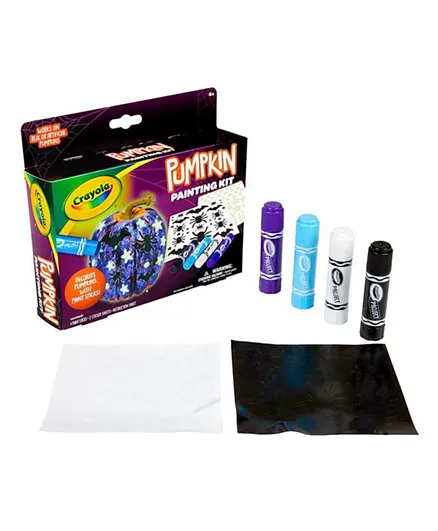 Crayola Galaxy Paint Stick Pumpkin Decorating Kit