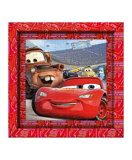 Clementoni Disney Cars Frame Me Up Puzzle - 60 Pieces